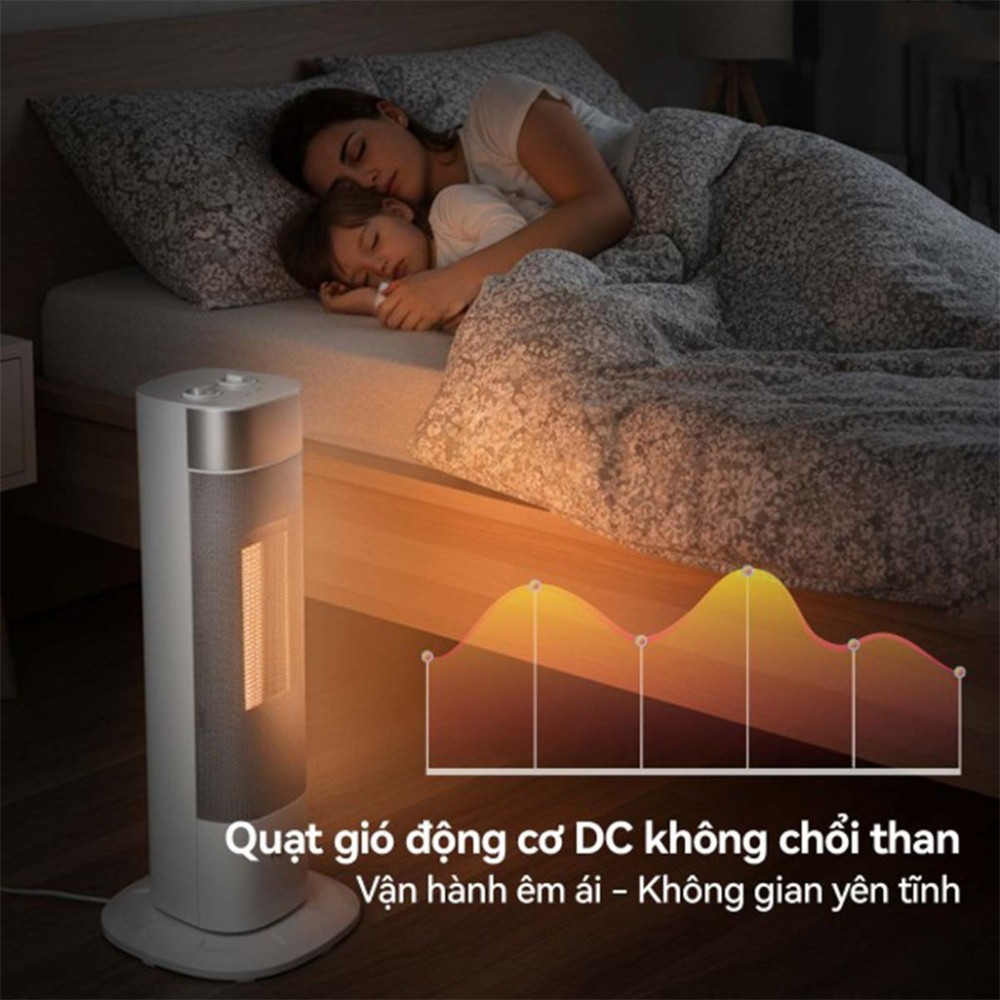 Quạt sưởi gốm Fujihome FH3100M - Hàng chính hãng
