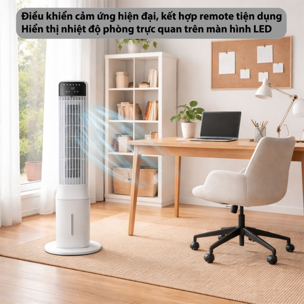 Quạt tháp làm mát bằng hơi nước Fujihome AC-1000B - Hàng chính hãng