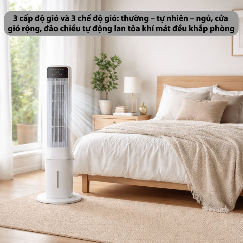 Quạt tháp làm mát bằng hơi nước Fujihome AC-1000B - Hàng chính hãng