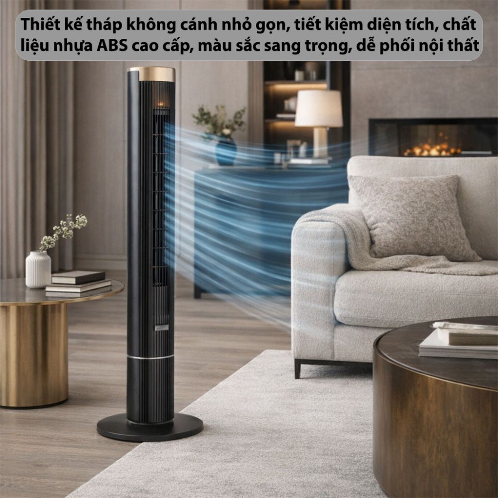 Quạt tháp thông minh lọc không khí Fujihome TF-21HL-DC - Hàng chính hãng