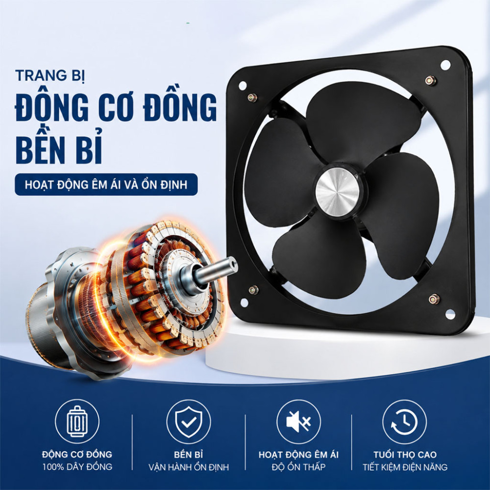 Quạt thông gió tai voi IFAN FAD 50-4 - Hàng chính hãng