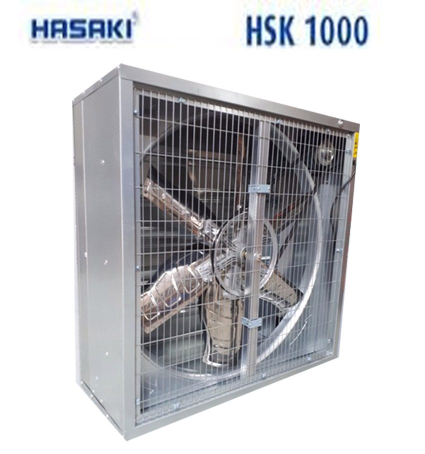 Quạt thông gió vuông gián tiếp Hasaki HSK 1000