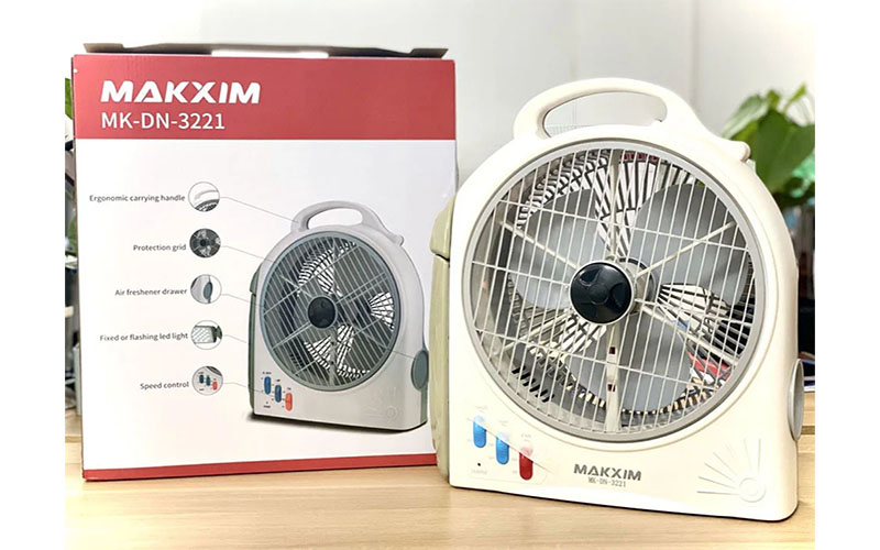 Quạt tích điện Makxim MK-DN-3221