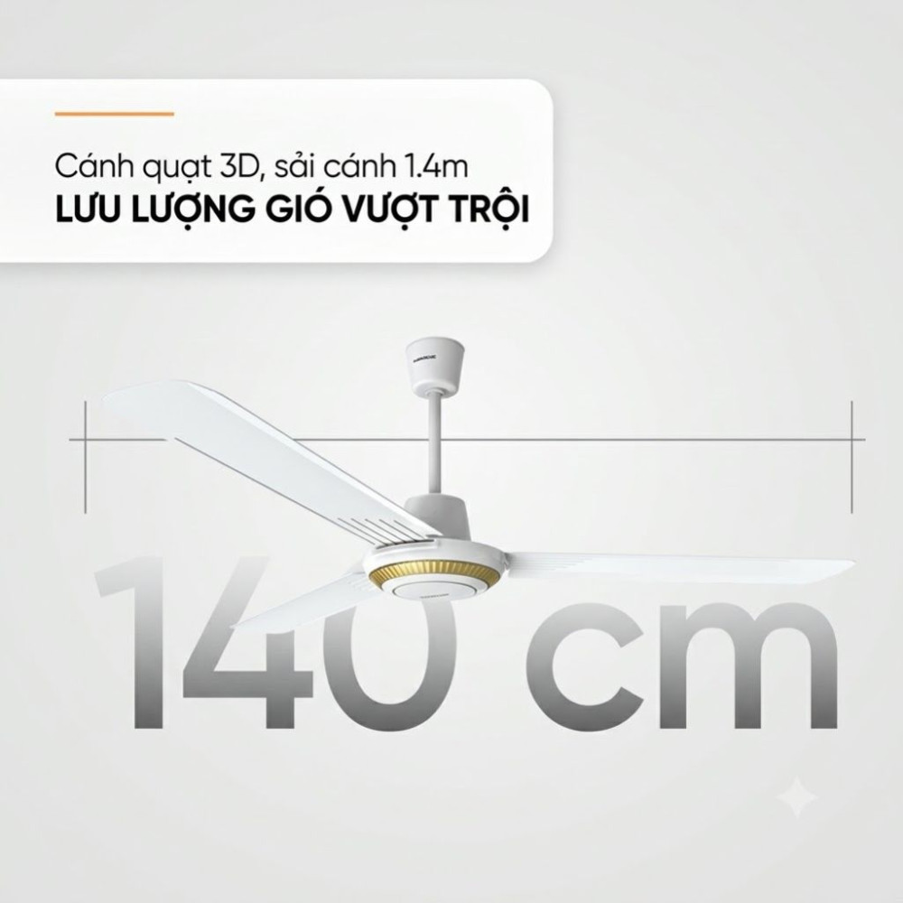 Quạt trần 3 cánh Sunhouse SHD7659 - Hàng chính hãng