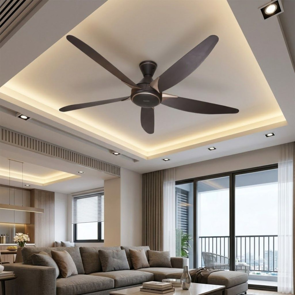 Quạt trần Panasonic 5 cánh F-60GDS-B - Hàng chính hãng