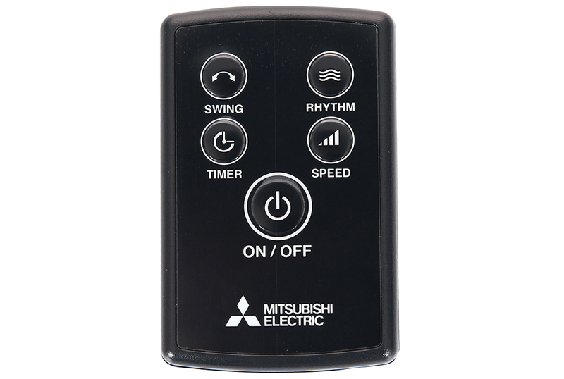 Được trang bị một chiếc điều khiển từ xa (remote) giúp bạn có thể dễ dàng điều chỉnh tốc độ quạt