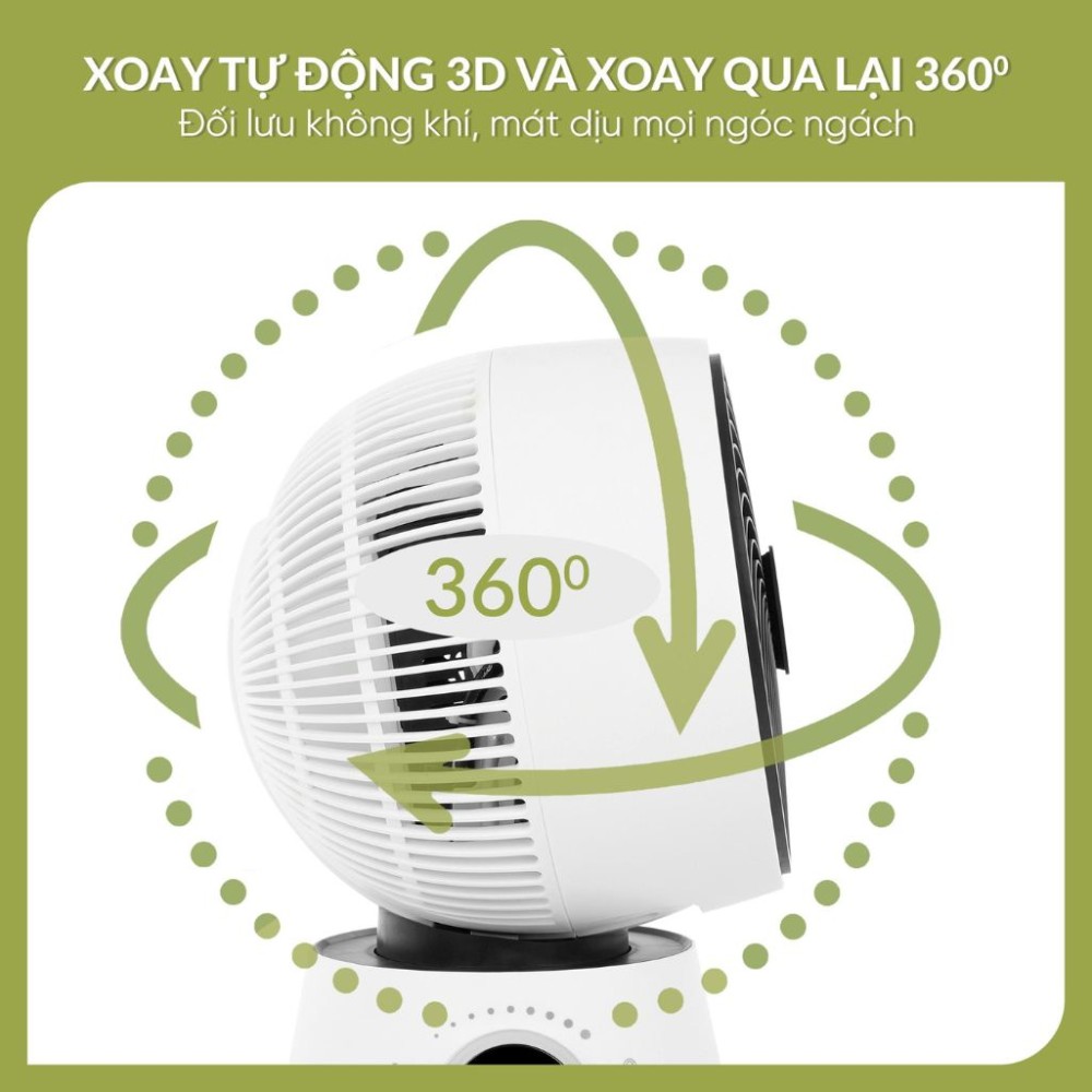 Quạt tuần hoàn không khí Cobi Home CBEF0850HK1 - Hàng chính hãng