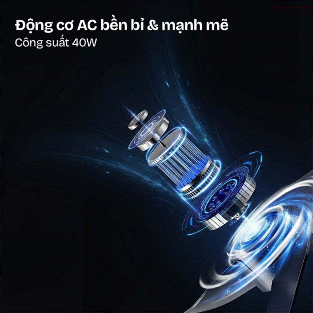 Quạt tuần hoàn không khí điều khiển bằng giọng nói Fujihome CFR04-VOICE - Hàng chính hãng