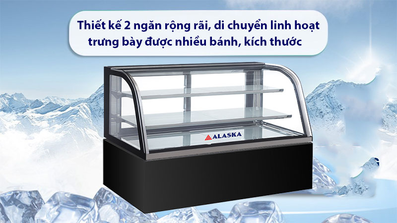 Thiết kế của Quầy bánh Alaska G-12L