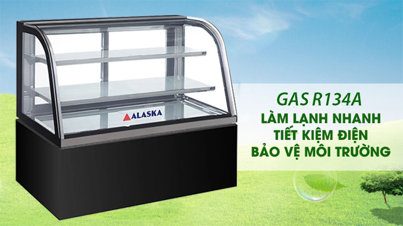 Gas làm lạnh của Quầy bánh Alaska G-15L