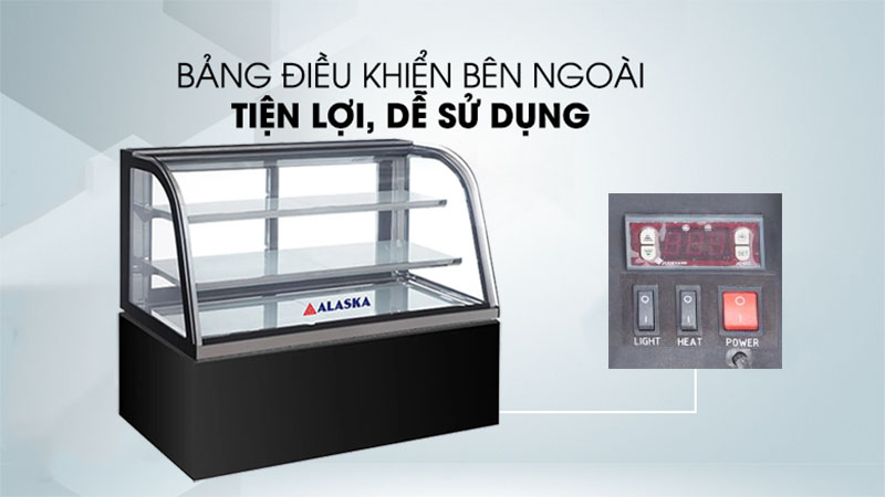 Bảng điều khiển của Quầy bánh Alaska G-15L