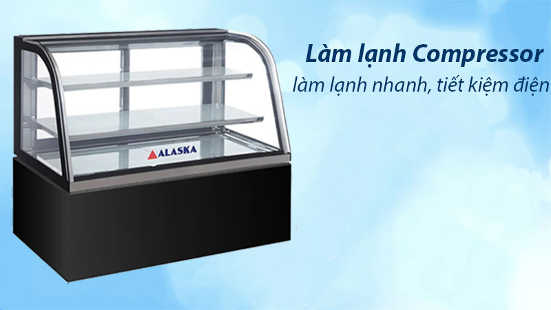 Hệ thống làm lạnh của Quầy bánh Alaska G-18L