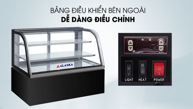 Bảng điều khiển của Quầy bánh Alaska G-18L3