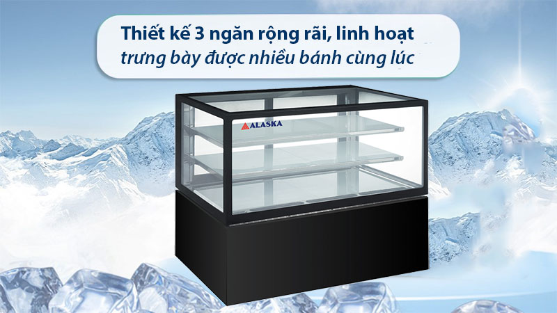 Thiết kế của Quầy bánh Alaska G-500L