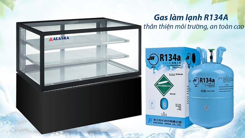 Gas làm lạnh của Quầy bánh Alaska G-500L