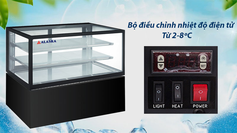 Bảng điều khiển của Quầy bánh Alaska G-500L