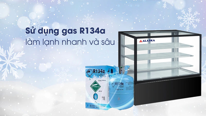 Gas làm lạnh của Quầy bánh Alaska G-500LH3