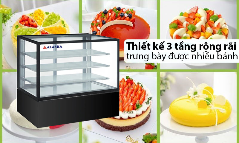 Thiết kế của Quầy bánh Alaska G-600LH3