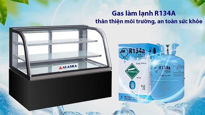 Gas làm lạnh của Quầy bánh Alaska G-9L 