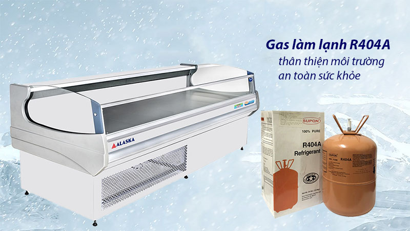 Gas làm lạnh của Quầy siêu thị Alaska DKM-25