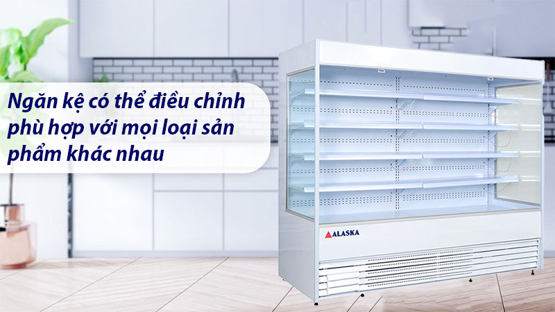 Thiết kế ngăn kệ của Quầy siêu thị Alaska SM-20