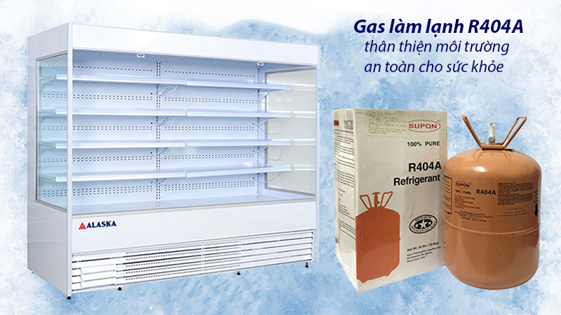 Gas làm lạnh của Quầy siêu thị Alaska SM-20