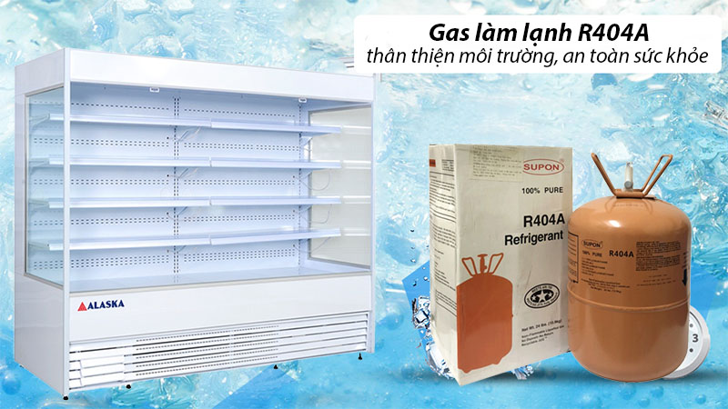 Gas làm lạnh của Quầy siêu thị Alaska SM-25