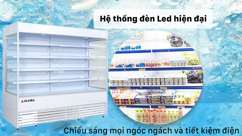 Đèn LED chiếu sáng của Quầy siêu thị Alaska SM-25