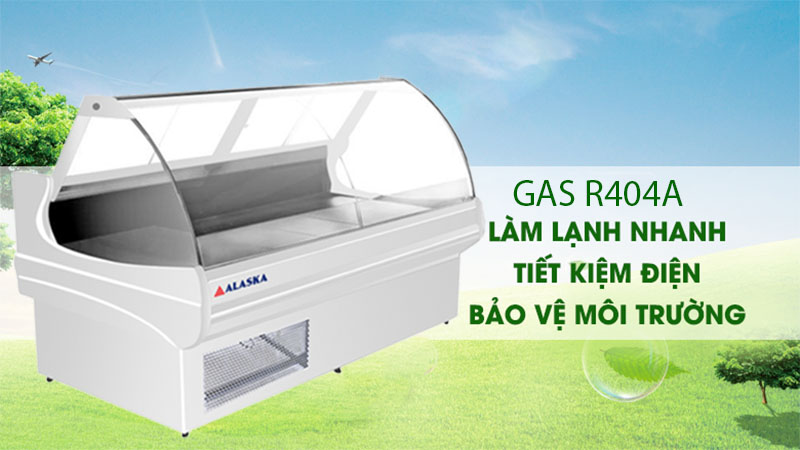 Gas làm lạnh của Quầy thịt nguội Alaska GNF-15S