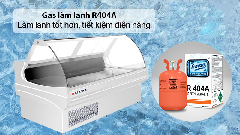 Gas làm lạnh của Quầy thịt nguội Alaska GNF-20S