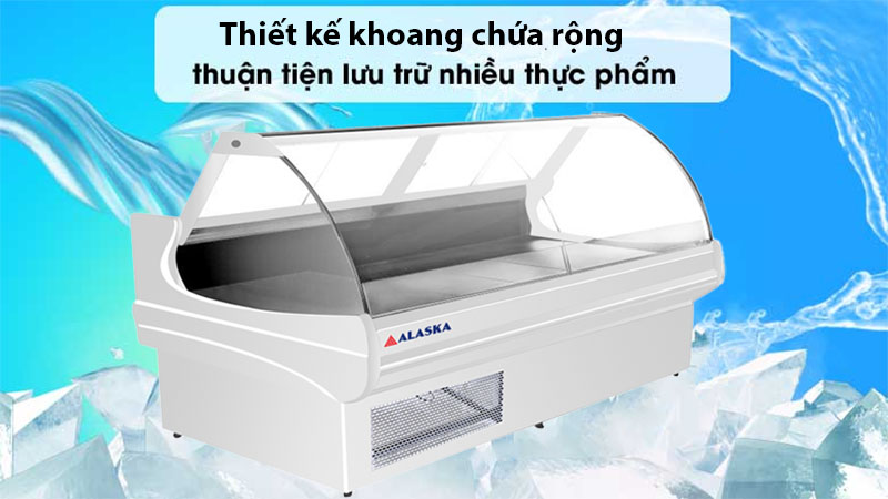 Thiết kế của Quầy thịt nguội Alaska GNF-20T