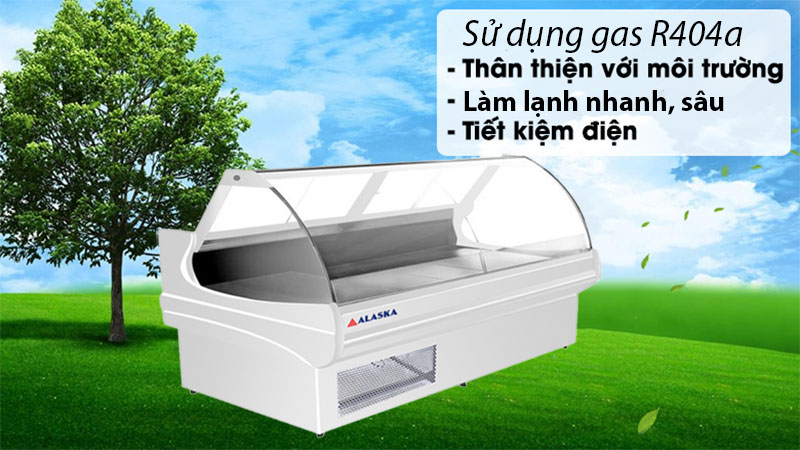 Gas làm lạnh của Quầy thịt nguội Alaska GNF-20T