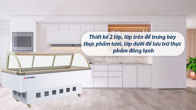 Thiết kế của Quầy thịt nguội Alaska SC-2000Z