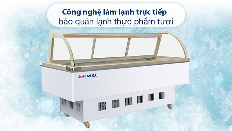 Công nghệ làm lạnh của Quầy thịt nguội Alaska SC-2000Z