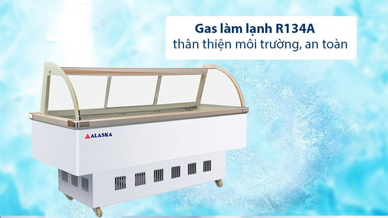 Gas làm lạnh của Quầy thịt nguội Alaska SC-2000Z