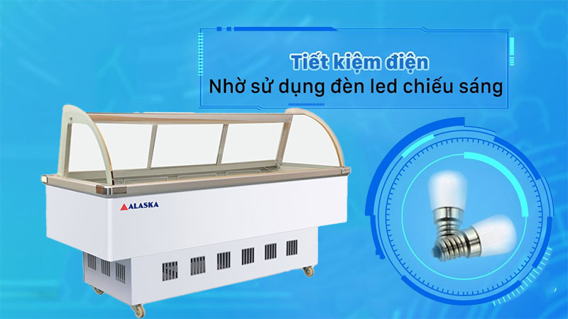 Đèn chiếu sáng của Quầy thịt nguội Alaska SC-2000Z