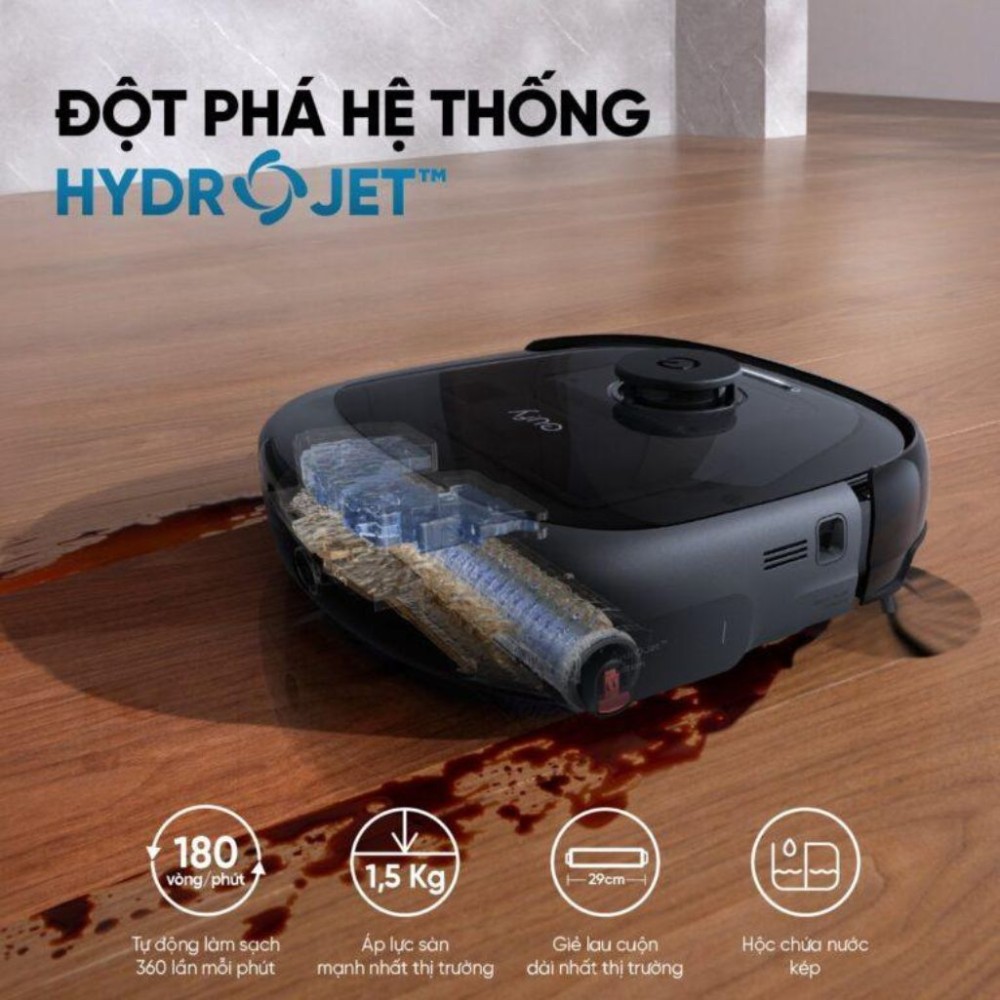Robot hút bụi lau nhà Eufy OMNI E25 - Hàng chính hãng