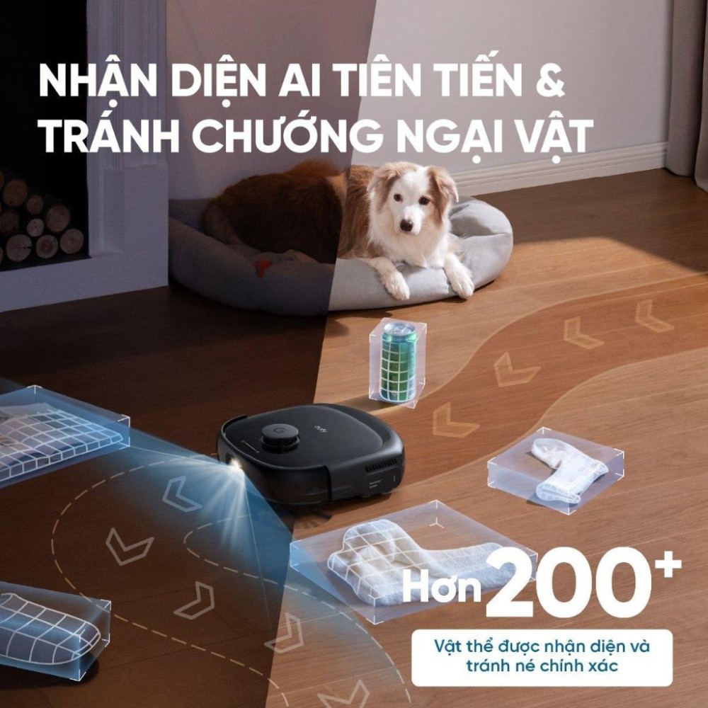Robot hút bụi lau nhà Eufy OMNI E25 - Hàng chính hãng