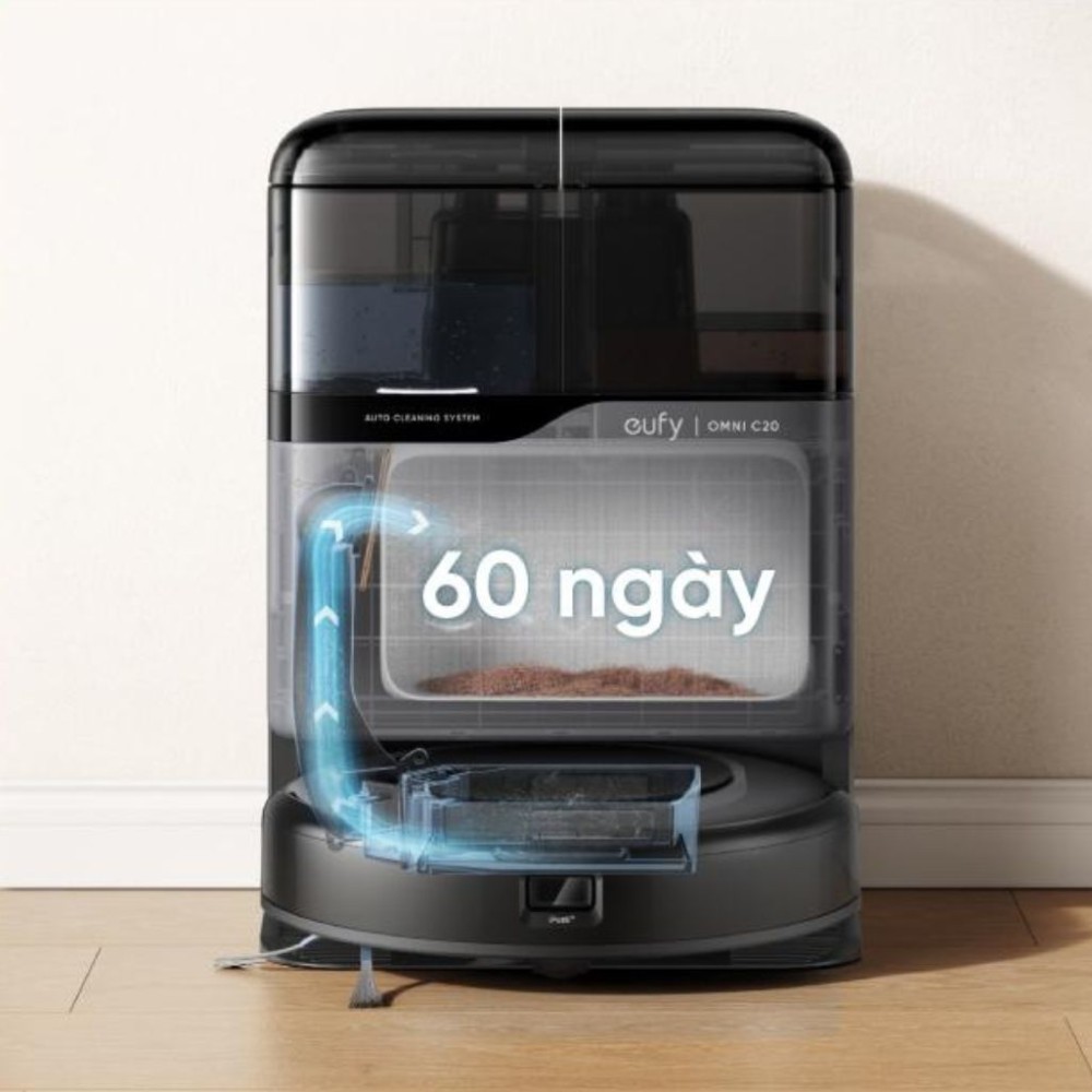Robot hút bụi Eufy OMMI C20 - Hàng chính hãng