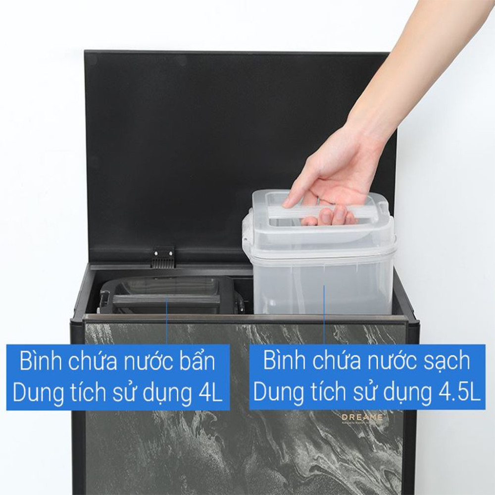 Robot hút bụi lau nhà Dreame Aqua 10 Pro Track - Hàng chính hãng