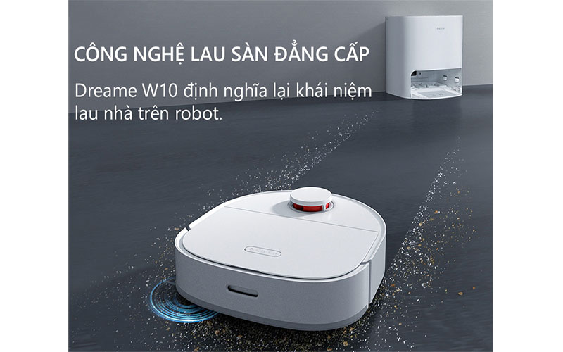 Robot hút bụi lau nhà Dreame Bot W10 - Hàng chính hãng