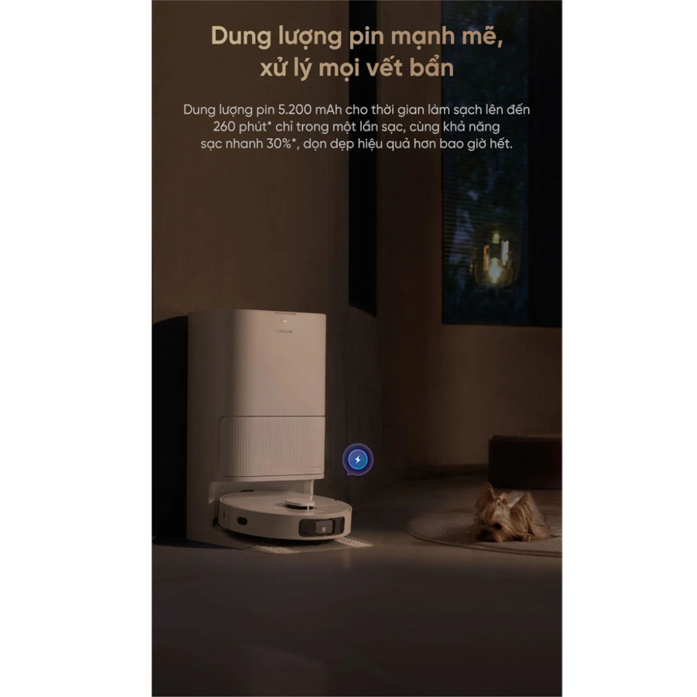 Robot hút bụi lau nhà Dreame D20 Ultra - Hàng chính hãng