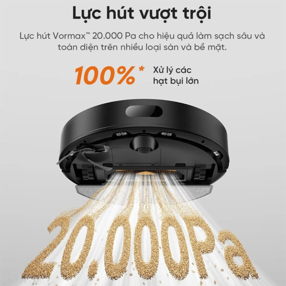 Robot hút bụi lau nhà Dreame F20 - Hàng chính hãng