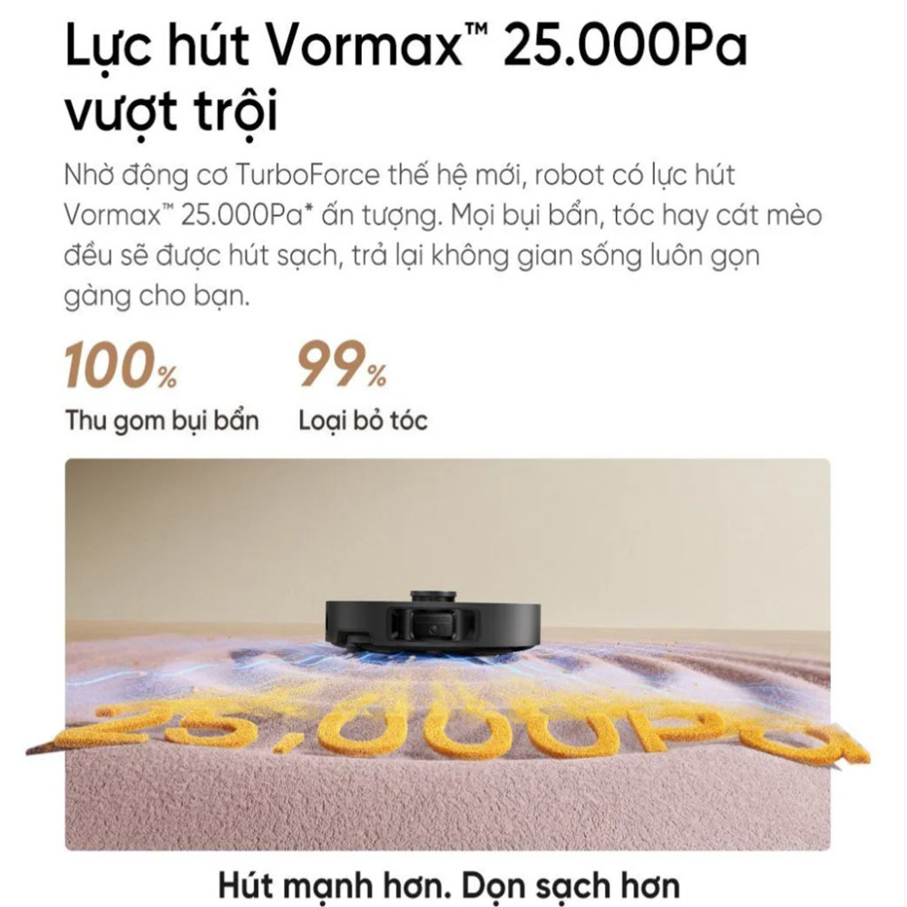 Robot hút bụi lau nhà Dreame L10S Ultra Gen 3 - Hàng chính hãng