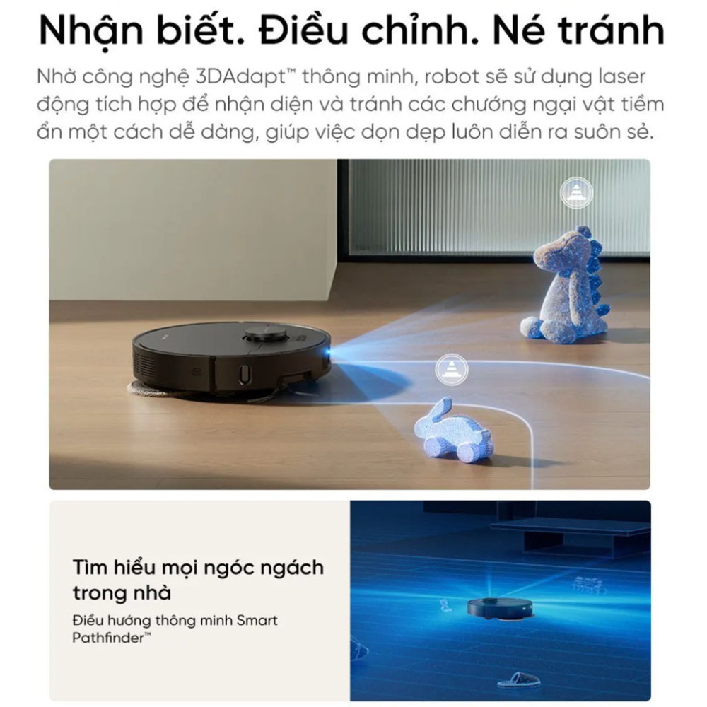 Robot hút bụi lau nhà Dreame L10S Ultra Gen 3 - Hàng chính hãng