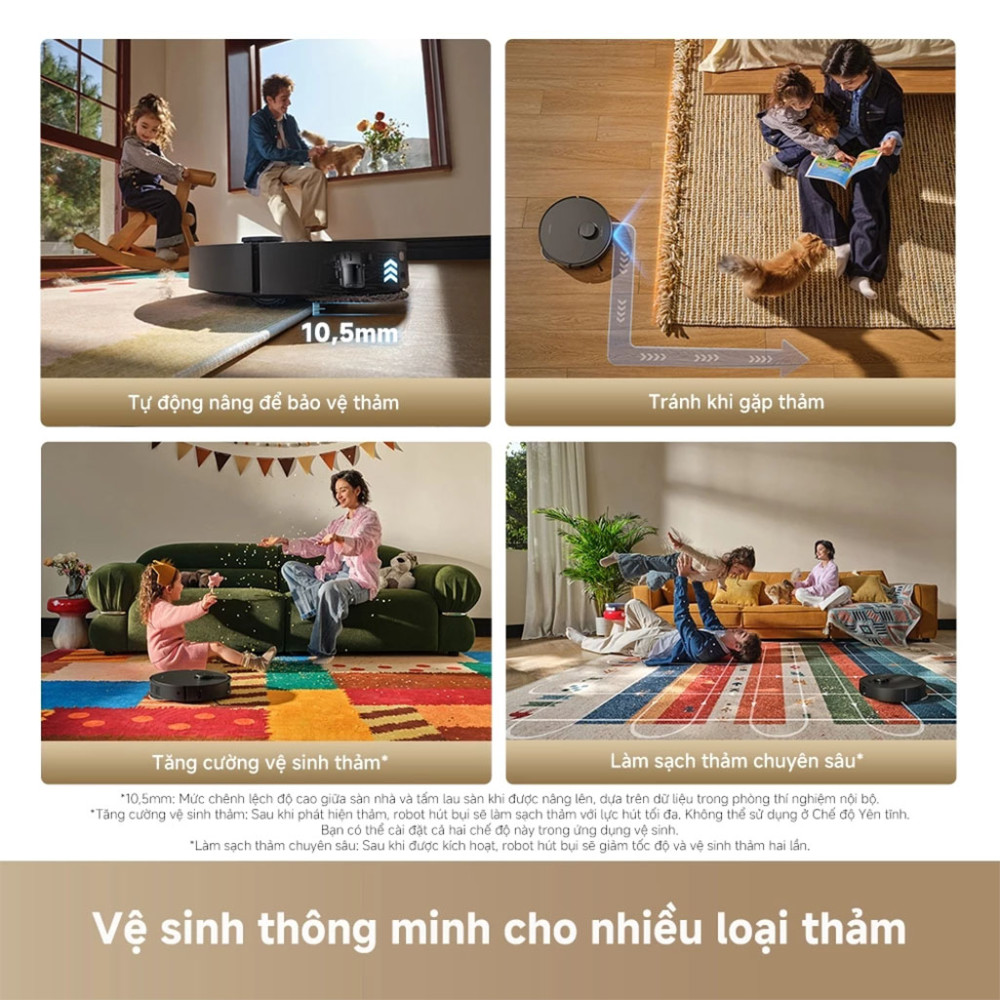 Robot hút bụi lau nhà Dreame L10S Ultra Heat - Hàng chính hãng