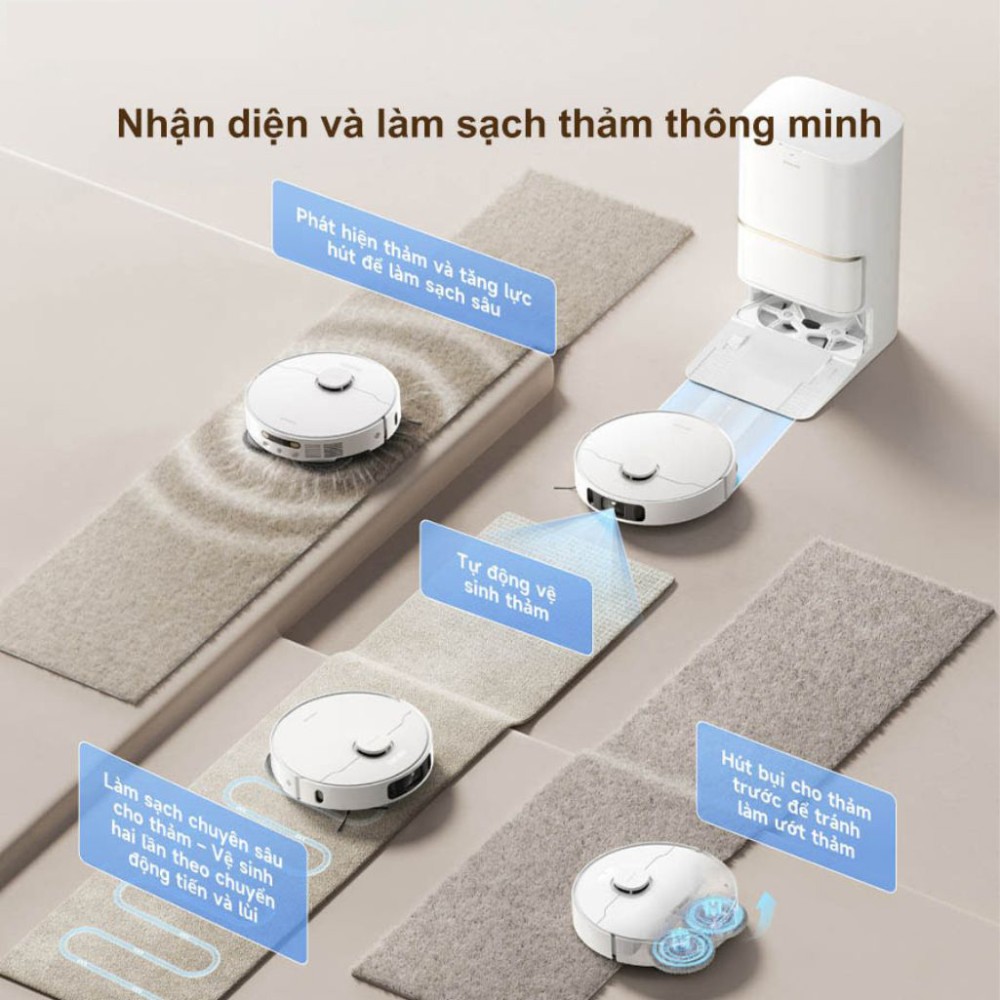Robot hút bụi lau nhà Dreame L30S Ultra - Hàng chính hãng
