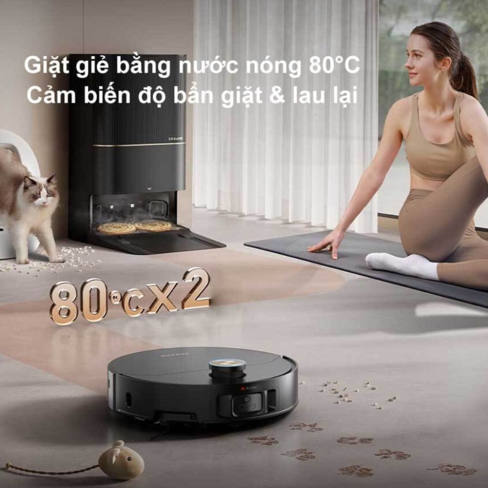 Robot hút bụi lau nhà Dreame X50 Ultra - Hàng chính hãng