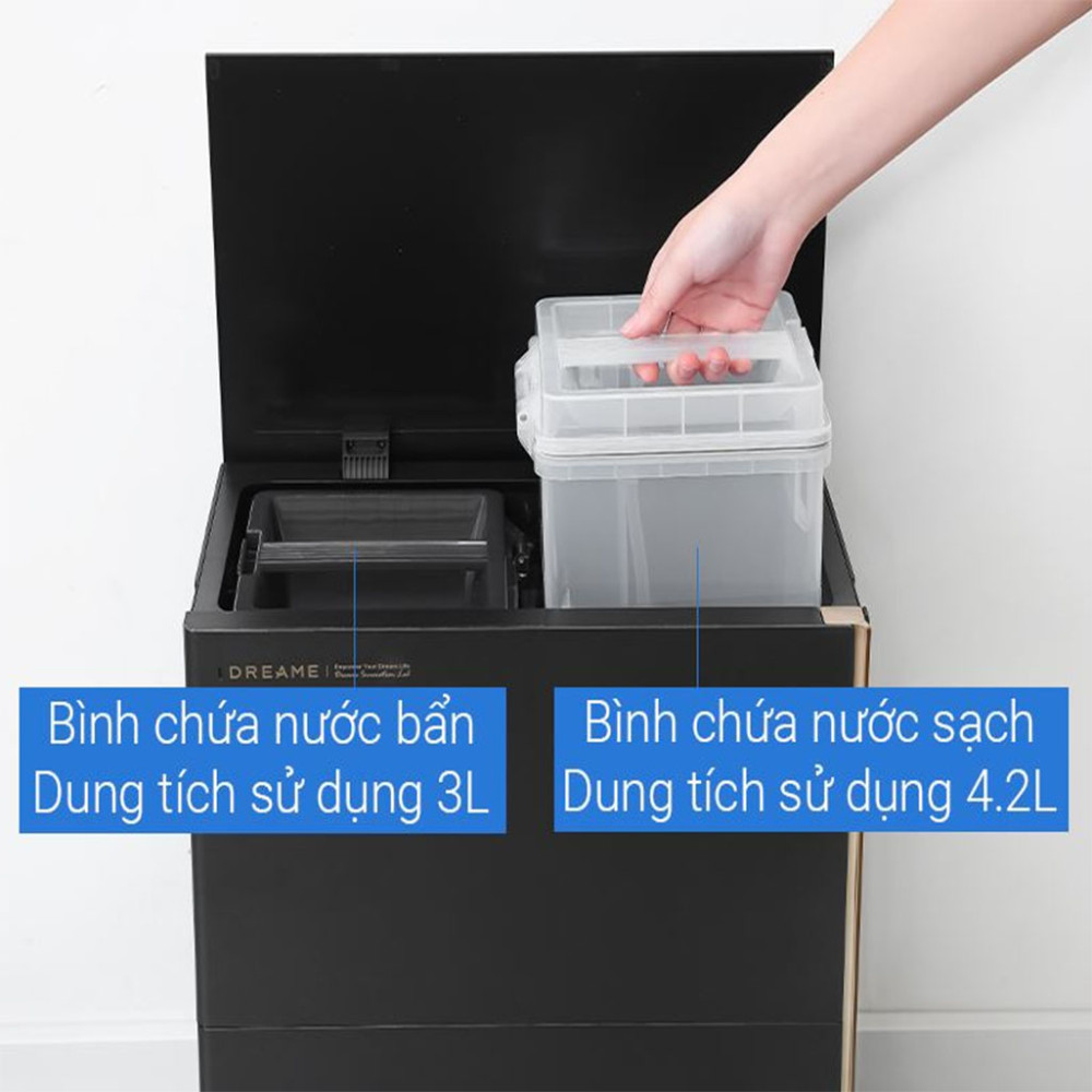 Robot hút bụi lau nhà Dreame X60 Ultra - Hàng chính hãng