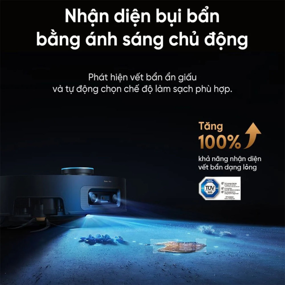 Robot hút bụi lau nhà Dreame X60 Ultra Extreme - Hàng chính hãng